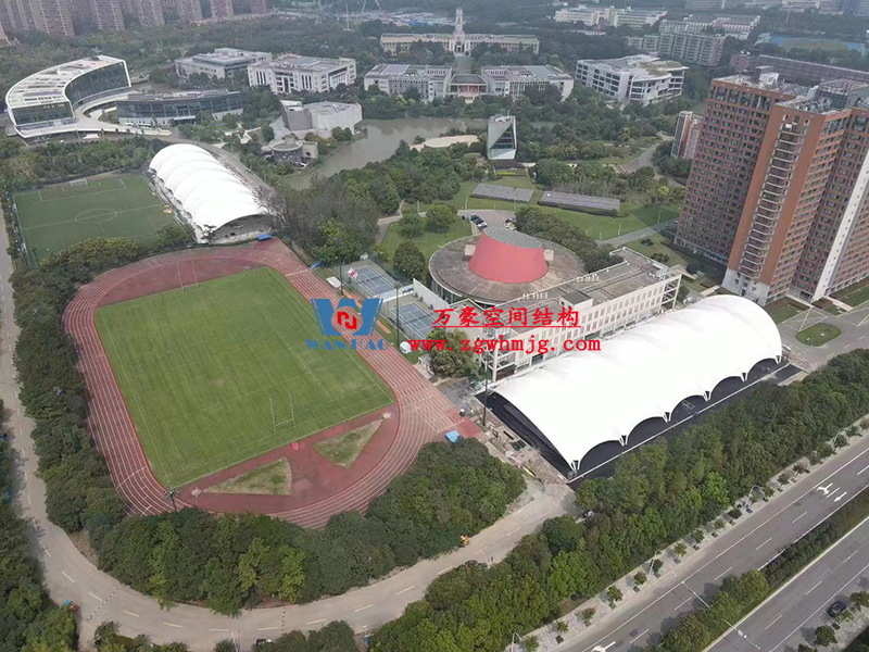 寧波諾丁漢大學室外運動場地改擴建項目膜結(jié)構(gòu)工程