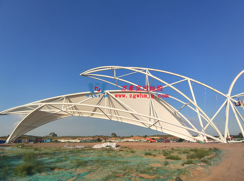 膜結構大門出入口的優勢特點