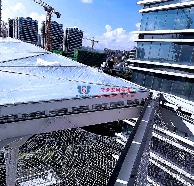 縱使烈日炎炎,腳步從未止歇!海南這個ETFE氣枕膜項目施工進度有最新消息 縱使烈日炎炎,腳步從未止歇!海南這個ETFE氣枕膜項目施工進度有最新消息