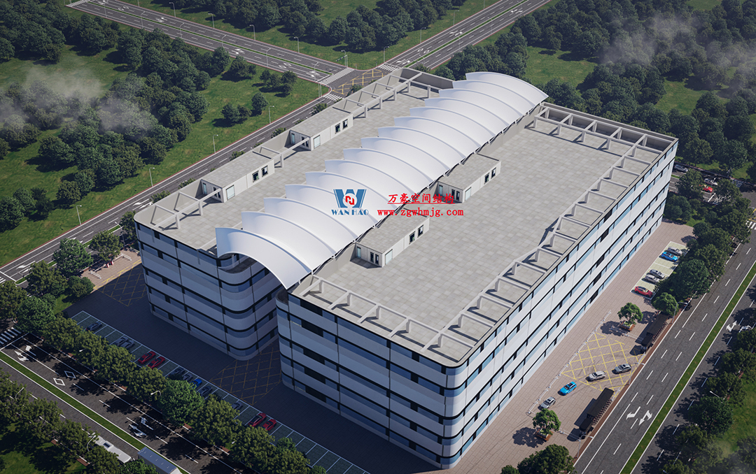 工程進度全速推進，PTFE膜材張拉在即！