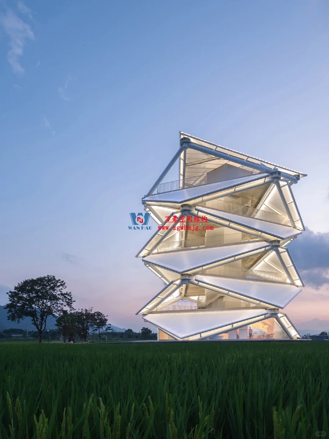 創意與藝術美感兼具的鋼膜結構建筑 創意與藝術美感兼具的鋼膜結構建筑