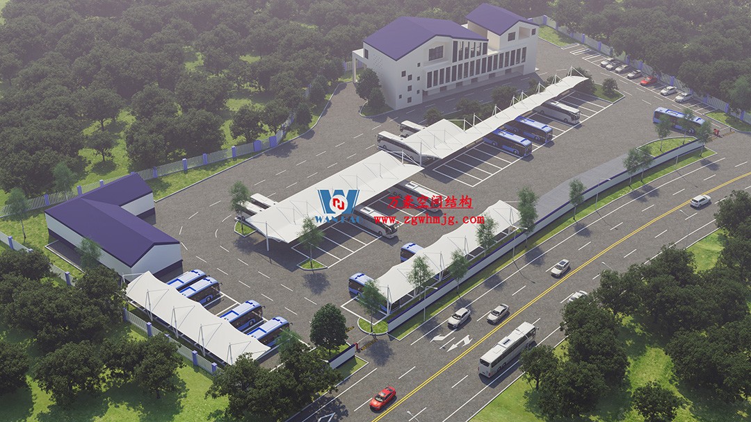 隨處可見(jiàn)的遮陽(yáng)擋雨守護(hù)衛(wèi)士-膜結(jié)構(gòu)車(chē)棚 隨處可見(jiàn)的遮陽(yáng)擋雨守護(hù)衛(wèi)士-膜結(jié)構(gòu)車(chē)棚