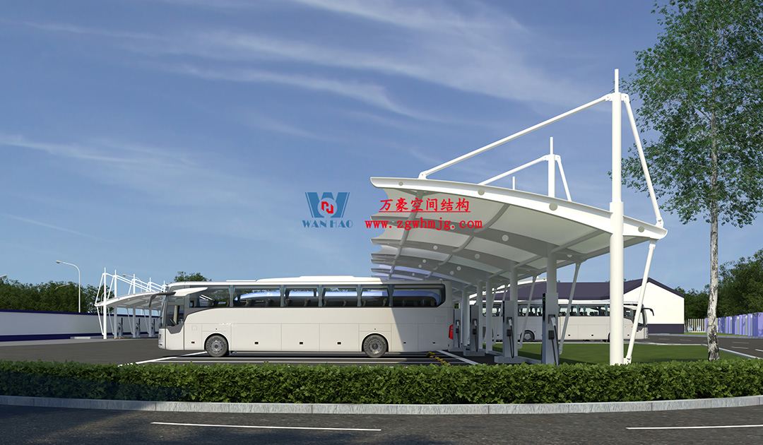 隨處可見(jiàn)的遮陽(yáng)擋雨守護(hù)衛(wèi)士-膜結(jié)構(gòu)車(chē)棚 隨處可見(jiàn)的遮陽(yáng)擋雨守護(hù)衛(wèi)士-膜結(jié)構(gòu)車(chē)棚