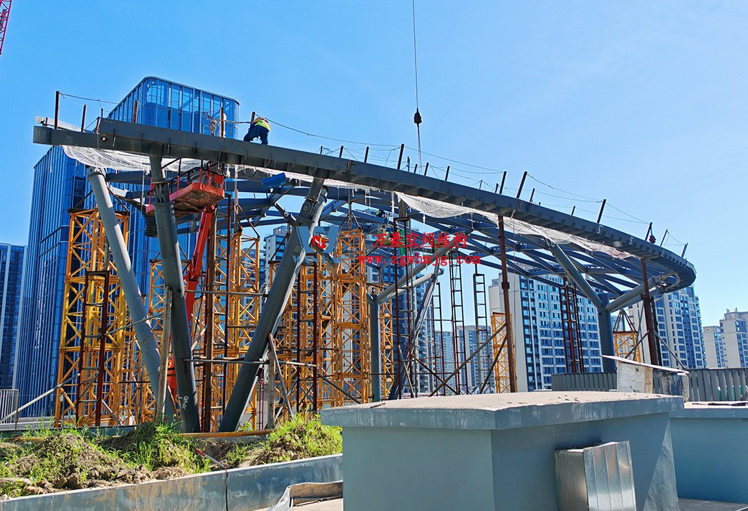 攻堅克難，全速推進|這個ETFE商業天幕迎來新進展