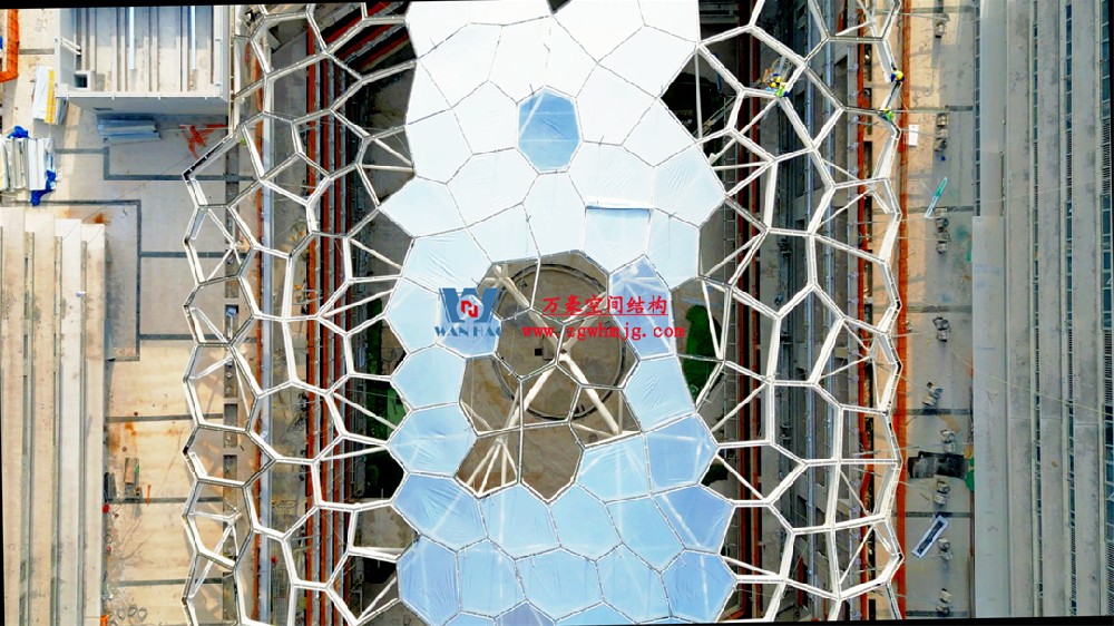 浙江萬豪空間結構集團有限公司安吉云安里項目膜結構工程進展報告