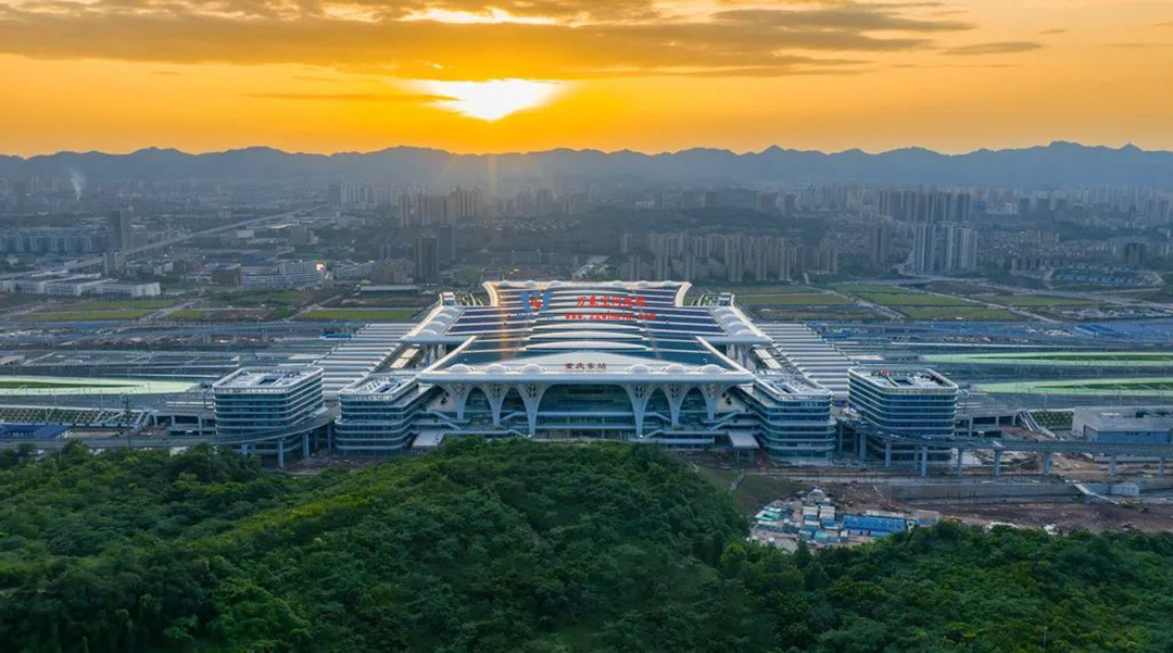 重慶東站:揭開“西部高鐵新地標”神秘面紗 重慶東站:揭開“西部高鐵新地標”神秘面紗