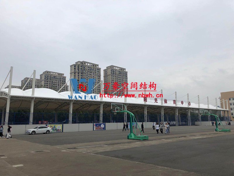 浙江紡織服裝職業(yè)技術(shù)學院東西校區(qū)運動場膜結(jié)構(gòu)