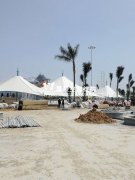 萬豪新員工膜結(jié)構知識現(xiàn)場實地學習