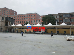 膜結構充電樁車棚是什么？安裝膜結構充電樁車棚有哪些注意事項？