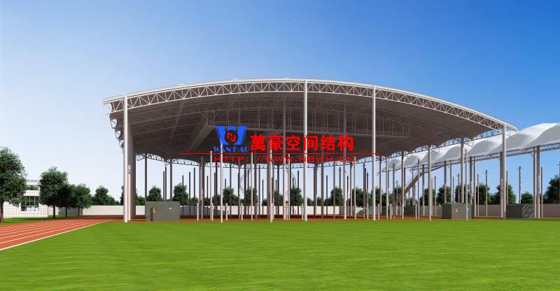 膜結構晴雨棚