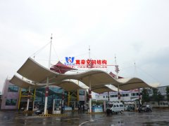 張拉膜結(jié)構(gòu)高點(diǎn)注意事項及相應(yīng)處理措施