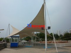 膜結構雨棚價格多少錢一平？膜結構雨棚制作安裝有哪些要點需要注意？